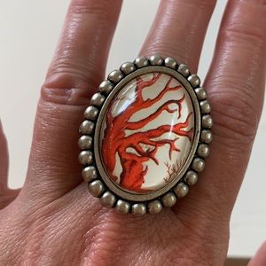 🆕 Adjustable Coral Ring by Joolz Hayworth